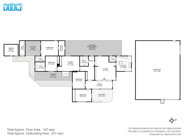 Floorplan of Homely house listing, 27 Pearsons Road, Woodbridge TAS 7162