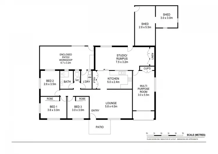 Floorplan of Homely house listing, 10 Dorunda Avenue, Beachmere QLD 4510
