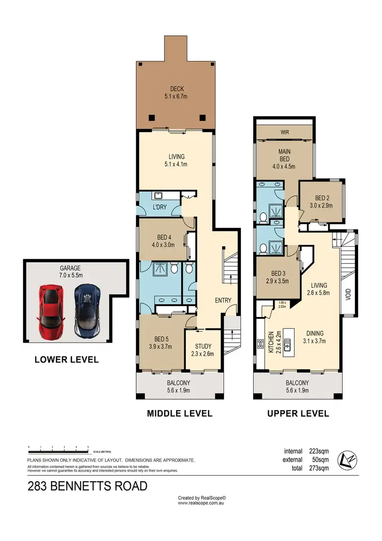 Floorplan of Homely house listing, 283 Bennetts Road, Norman Park QLD 4170