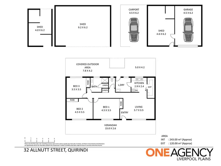 Floorplan of Homely house listing, 32-38 Allnutt Street, Quirindi NSW 2343