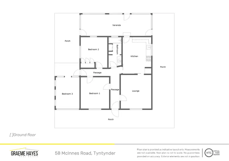 Floorplan of Homely rural property listing, 58 McInnes Road, Tyntynder VIC 3586