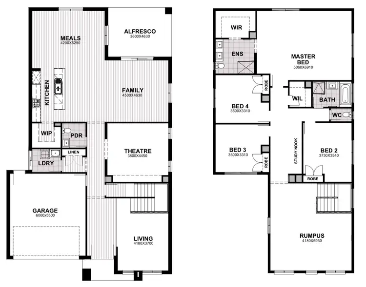 Floorplan of Homely house listing, Lot 734 Centre Road, Berwick VIC 3806