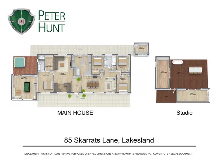 Floorplan of Homely rural property listing, 85 Skarrats Lane, Lakesland NSW 2572