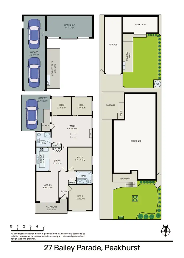Floorplan of Homely house listing, 27 BAILEY PARADE, Peakhurst NSW 2210