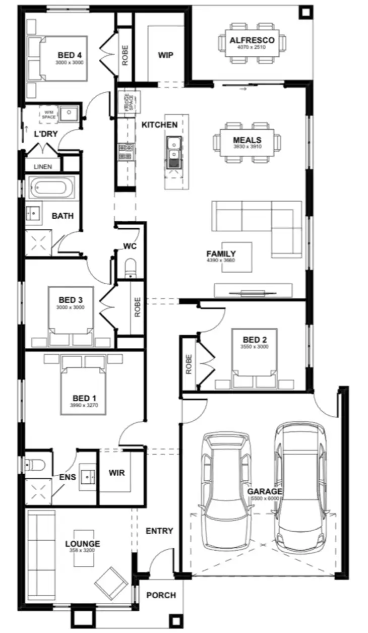 Floorplan of Homely house listing, Lot 718 Colson Way, Berwick VIC 3806