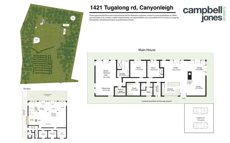 Floorplan of Homely rural property listing, 1421 Tugalong Road, Canyonleigh NSW 2577