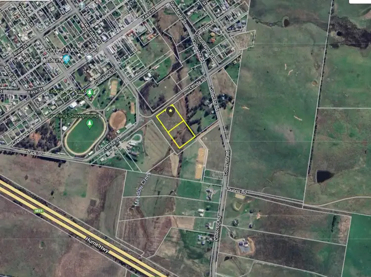 Floorplan of Homely land listing, 24 Lerida Street, Gunning NSW 2581