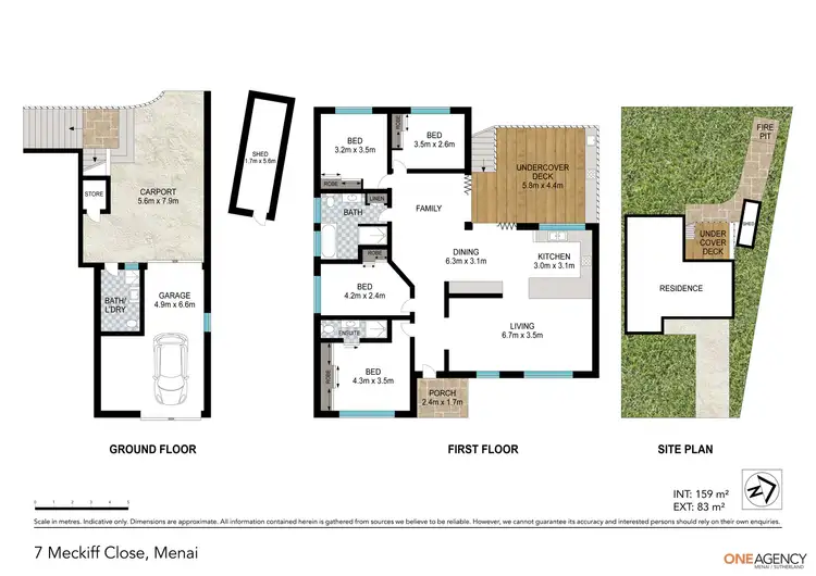 Floorplan of Homely house listing, 7 Meckiff Close, Menai NSW 2234