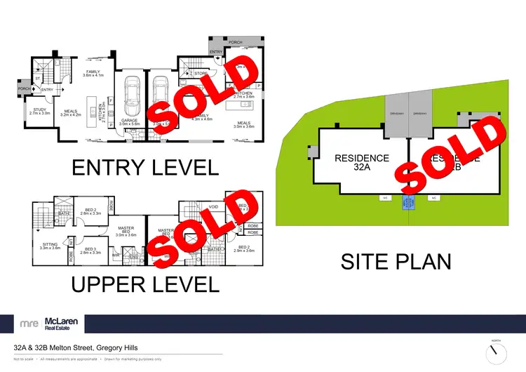 Floorplan of Homely house listing, 32a Melton Circuit, Gregory Hills NSW 2557
