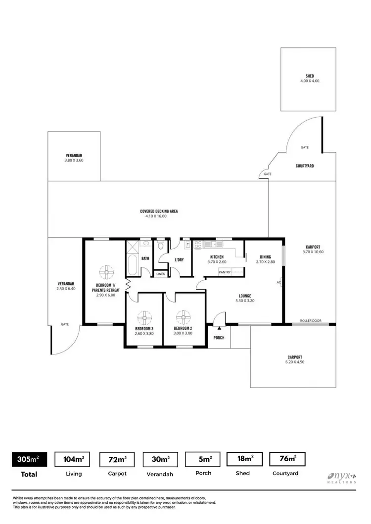 Floorplan of Homely house listing, 13 Antarlo Road, Ingle Farm SA 5098