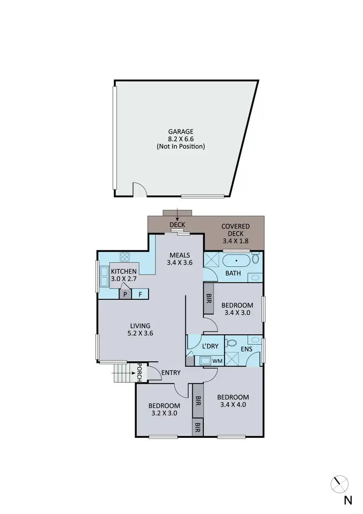 Floorplan of Homely house listing, 10 Reed Court, Endeavour Hills VIC 3802