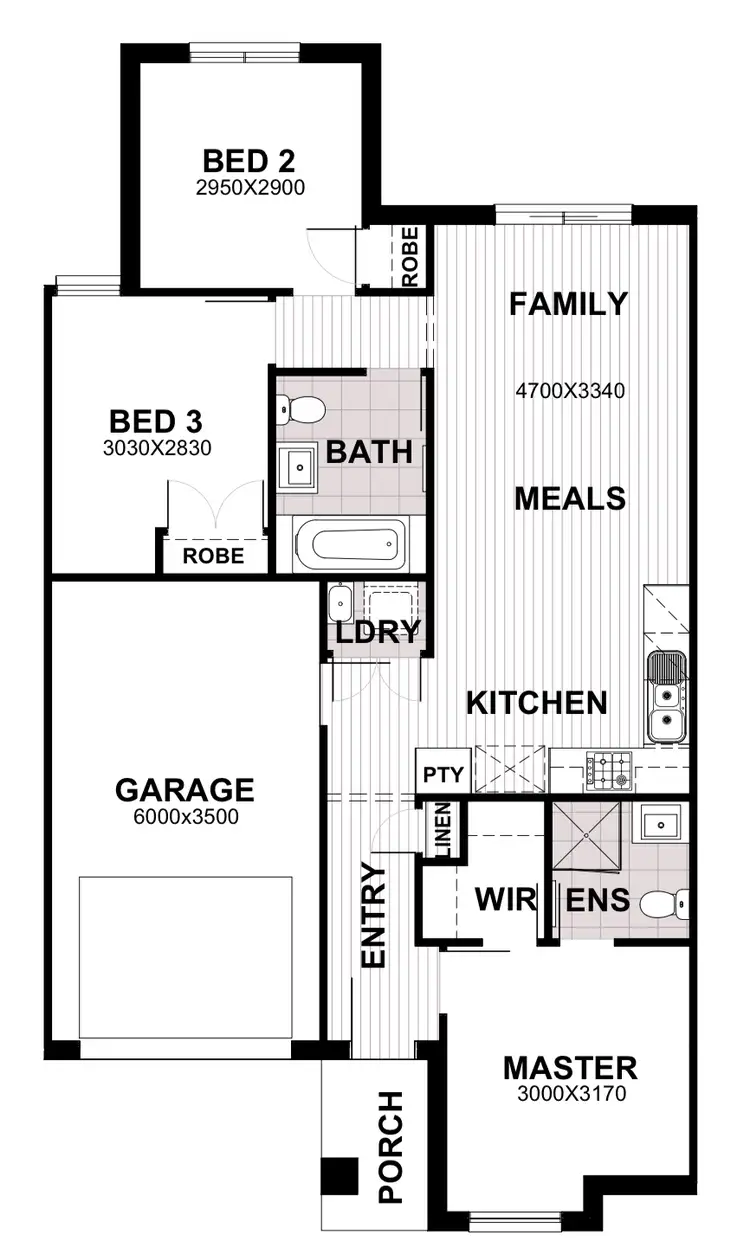 Floorplan of Homely house listing, 1 Deoro Parade, Clyde North VIC 3978