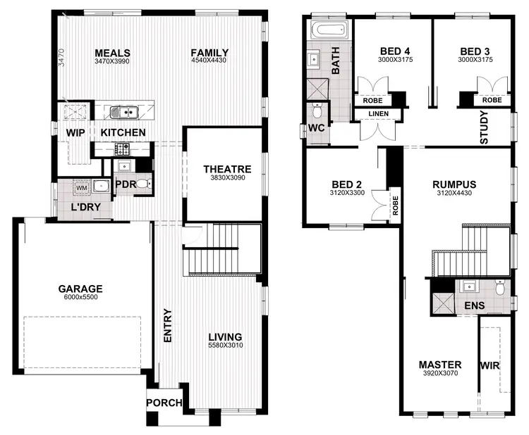 Floorplan of Homely house listing, Gibson Drive, Botanic Ridge VIC 3977