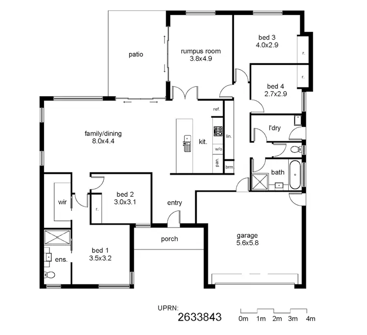 Floorplan of Homely house listing, Address available on request