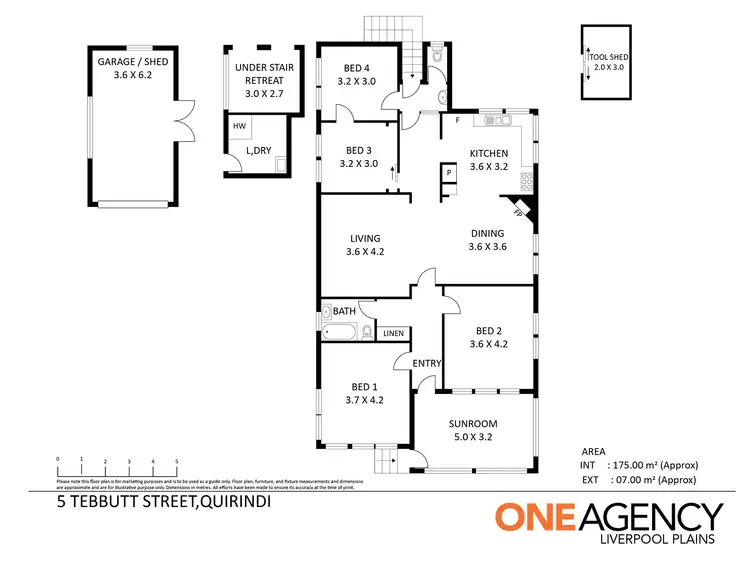 Floorplan of Homely house listing, 5 Tebbutt Street, Quirindi NSW 2343