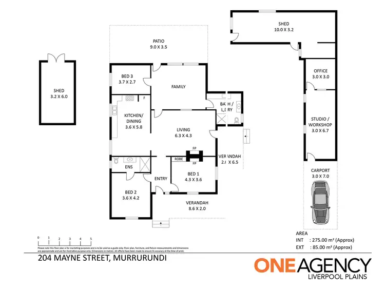 Floorplan of Homely house listing, 204 Mayne Street, Murrurundi NSW 2338