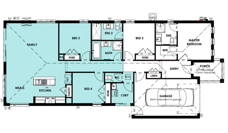 Floorplan of Homely house listing, Address available on request