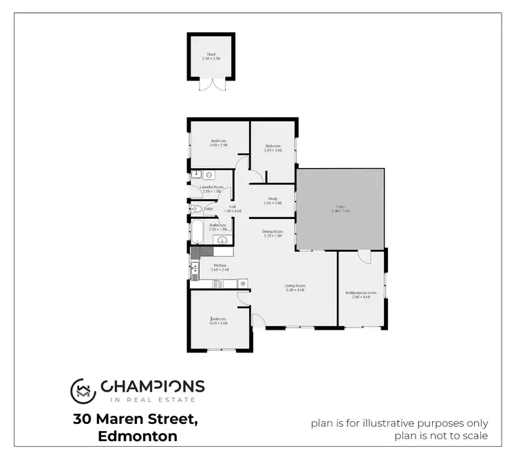 Floorplan of Homely house listing, 30 Maren Street, Edmonton QLD 4869