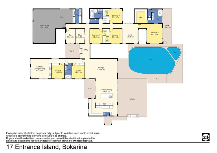 Floorplan of Homely house listing, 17 Entrance Island, Bokarina QLD 4575