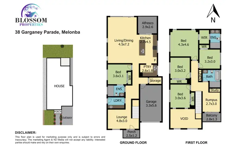 Floorplan of Homely house listing, 38 Garganey Parade, Marsden Park NSW 2765
