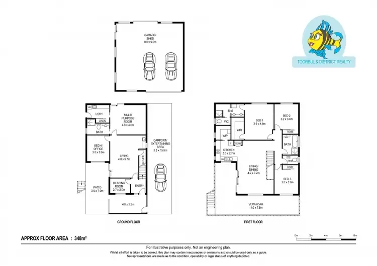 Floorplan of Homely house listing, 18 Third Avenue, Toorbul QLD 4510