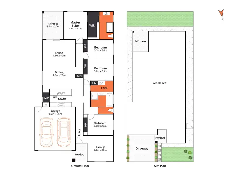 Floorplan of Homely house listing, 15 Holley Crescent, Armstrong Creek VIC 3217