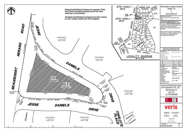 Floorplan of Homely land listing, 2 Jesse Daniels Drive, Benobble QLD 4275