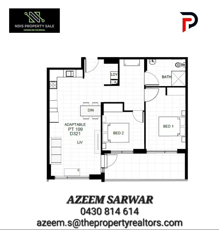 Floorplan of Homely unit listing, 215/121 Jerralong Drive, Schofields NSW 2762