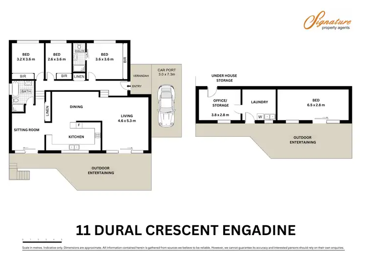 Floorplan of Homely house listing, 11 Dural Crescent, Engadine NSW 2233