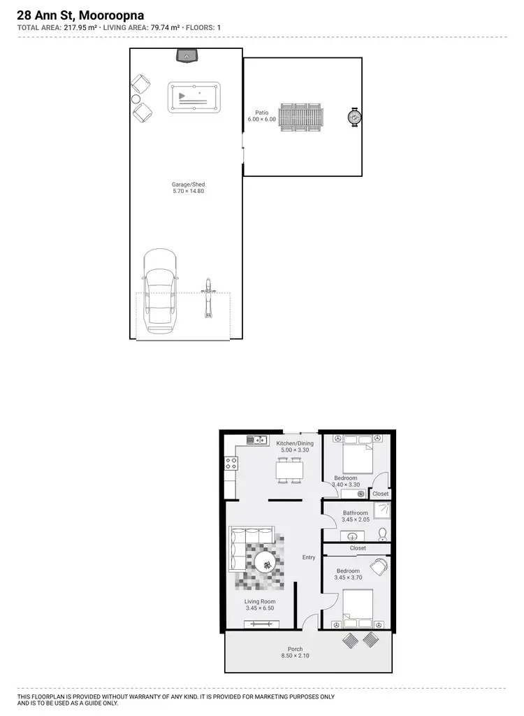 Floorplan of Homely house listing, 28 Ann Street, Mooroopna VIC 3629