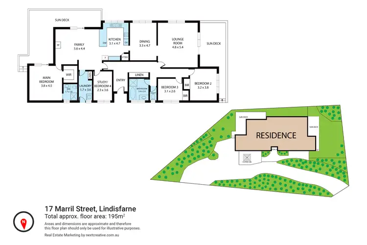 Floorplan of Homely house listing, 17 Marril Street, Lindisfarne TAS 7015