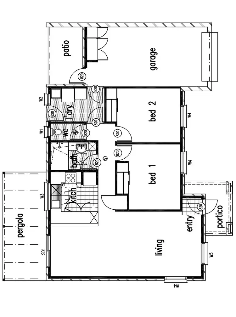 Floorplan of Homely unit listing, 29/6-40 Colonial Drive, Mildura VIC 3500