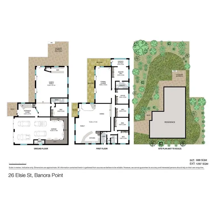 Floorplan of Homely house listing, 26 Elsie St, Banora Point NSW 2486