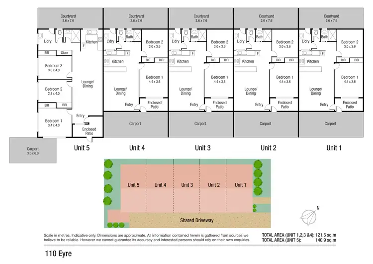 Floorplan of Homely block of units listing, 110 Eyre Street, North Ward QLD 4810