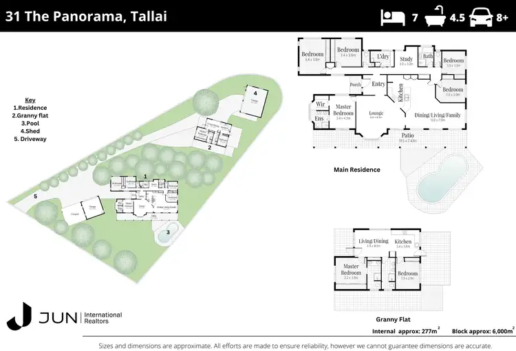 Floorplan of Homely house listing, 31 The Panorama, Tallai QLD 4213