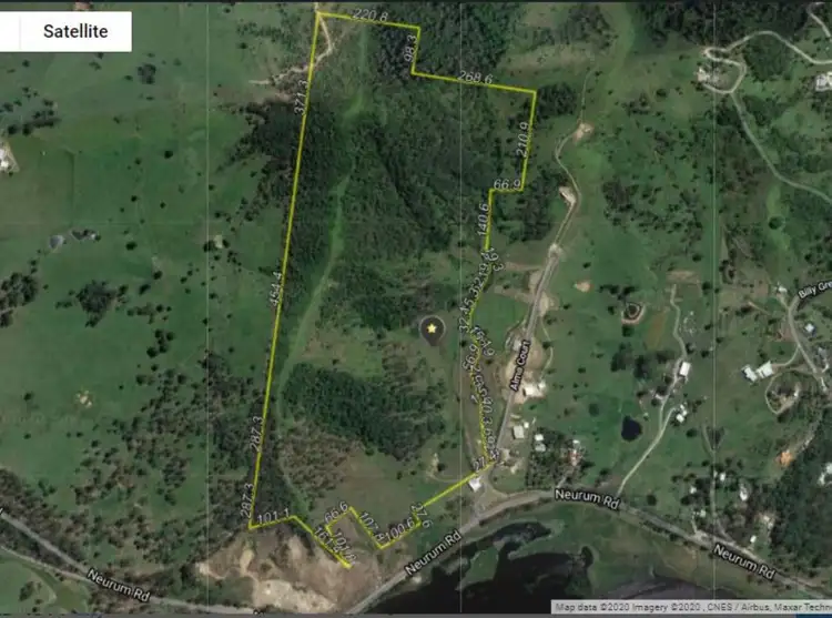 Floorplan of Homely land listing, 1726 Neurum Road, Villeneuve QLD 4514