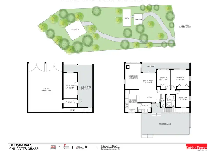 Floorplan of Homely house listing, 38 Taylor Road, Chilcotts Grass NSW 2480