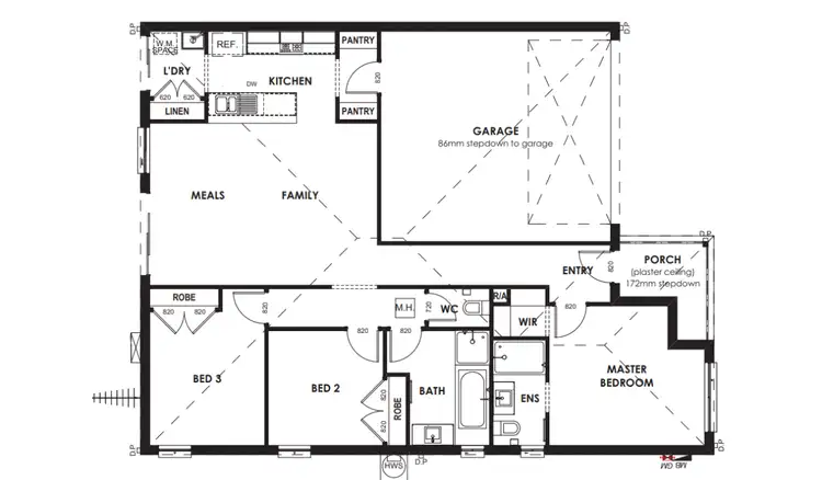 Floorplan of Homely house listing, Address available on request