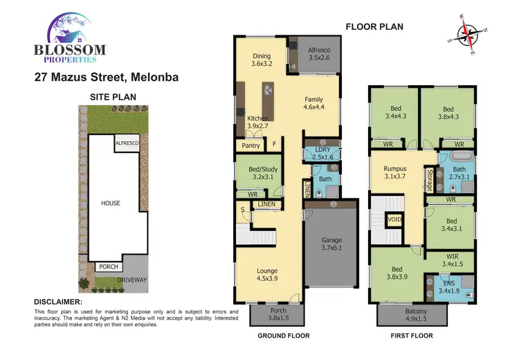 Floorplan of Homely house listing, 27 Mazus Street, Marsden Park NSW 2765