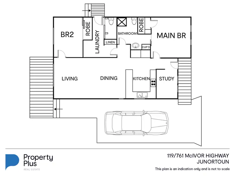 Floorplan of Homely retirement listing, 119/761 McIvor Highway, Junortoun VIC 3551