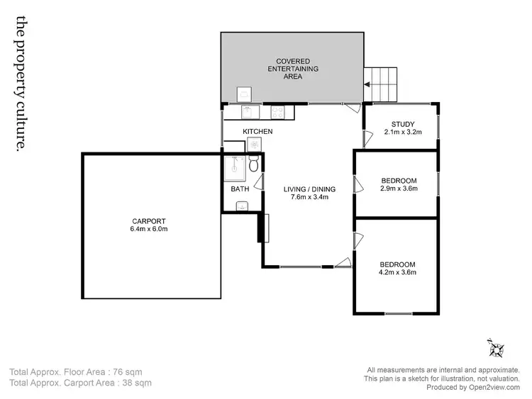 Floorplan of Homely house listing, 348 Bakers Creek Road, Lucaston TAS 7109