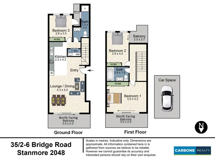 Floorplan of Homely apartment listing, 35/2-6 Bridge Road, Stanmore NSW 2048