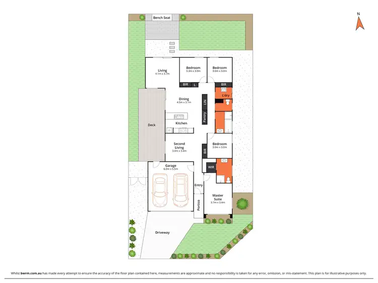 Floorplan of Homely house listing, 184 Warralily Boulevard, Armstrong Creek VIC 3217