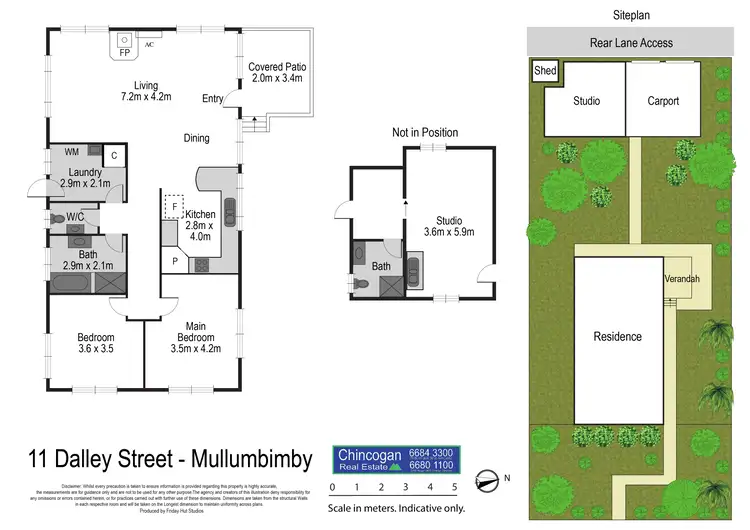 Floorplan of Homely house listing, 11 Dalley Street, Mullumbimby NSW 2482