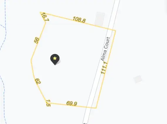 Floorplan of Homely land listing, 25 (Lot 10) Alma Court, Villeneuve QLD 4514