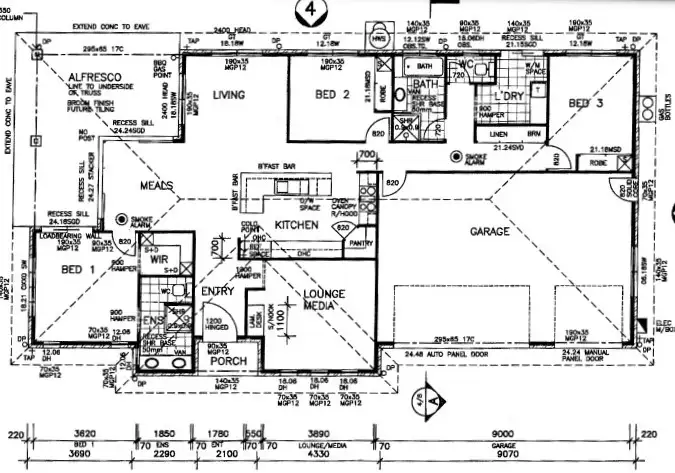 Floorplan of Homely house listing, 31 Alma Court, Villeneuve QLD 4514