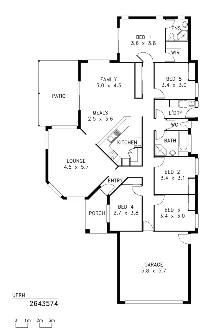 Floorplan of Homely house listing, 11 Franzin Drive, Cashmere QLD 4500