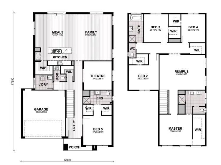 Floorplan of Homely house listing, 603 Bandicoot Street, Pakenham VIC 3810