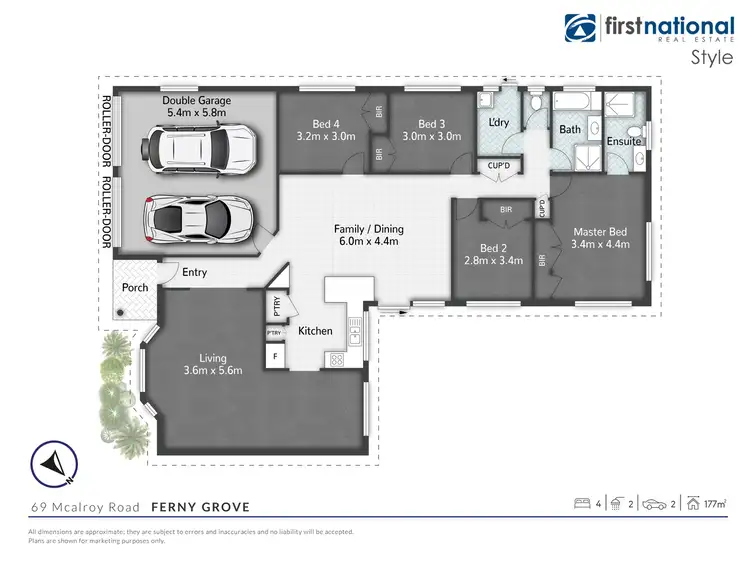 Floorplan of Homely house listing, 69 Mcalroy Road, Ferny Grove QLD 4055