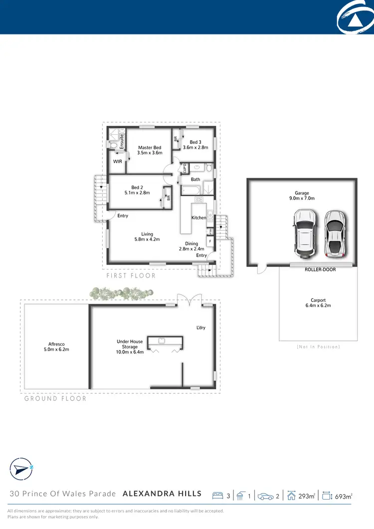 Floorplan of Homely house listing, 30 Prince of Wales Parade, Alexandra Hills QLD 4161